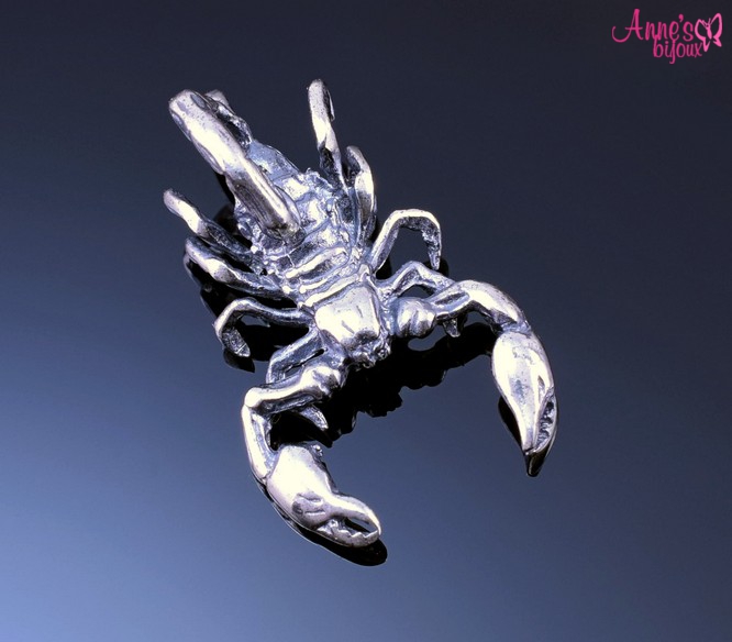 Pandant scorpion din argint
