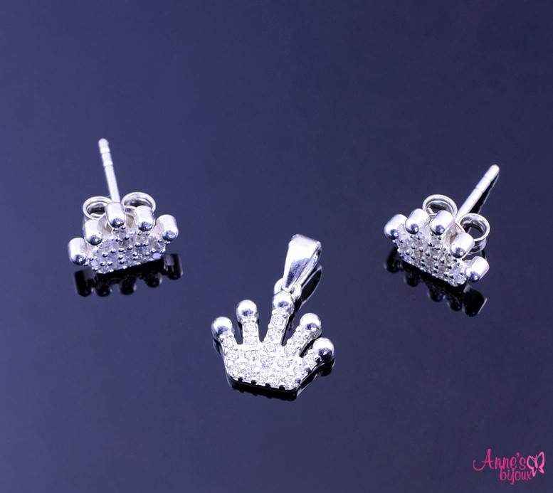 Set Roselie din argint cu zirconiu-0