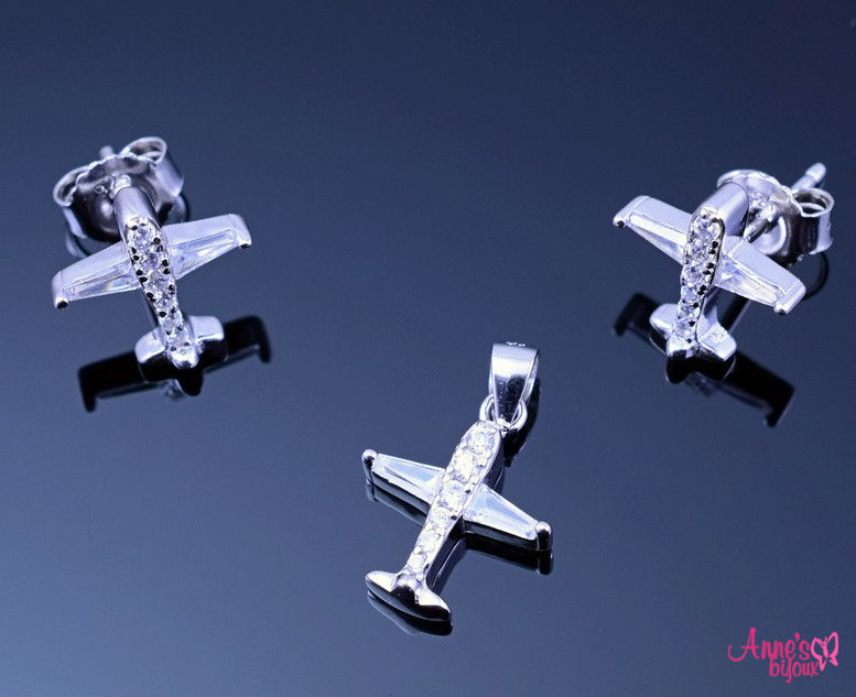 Set Flight din argint cu zirconiu-0