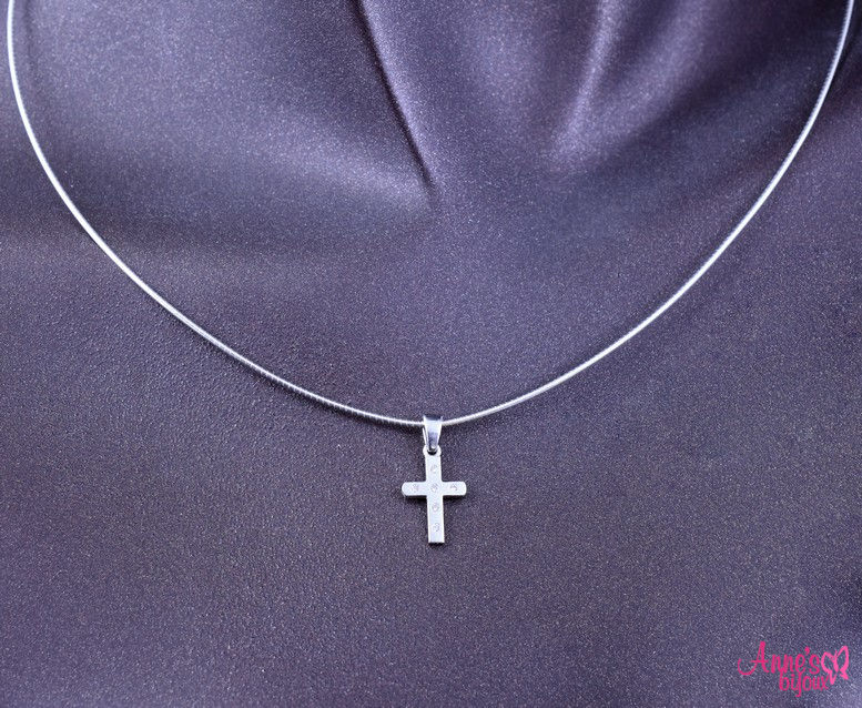 Cruce mica din argint-14816