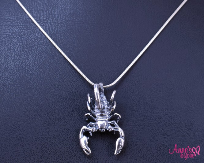 Pandantiv scorpion realizat din argint-15775